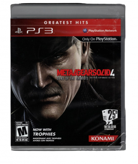 Metal Gear Solid 4 Guns Of the Patriots [uncut] (englisch spielbar) (US ESRB) (PS3)