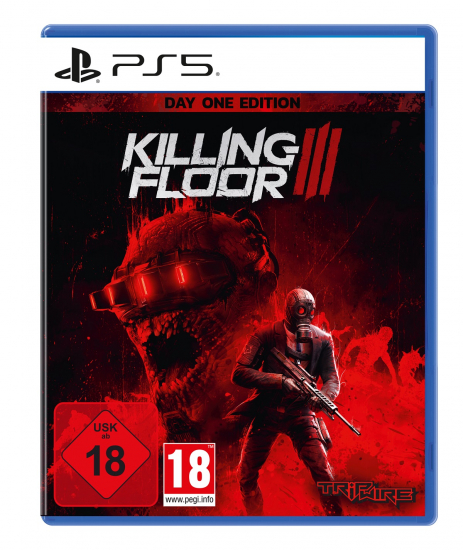 Killing Floor 3 Day One Edition (deutsch spielbar) (AT PEGI) (PS5) inkl. Tactical Bundle & Clamefield Patrol Character Skins DLC