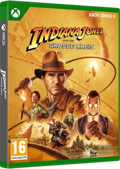 Indiana Jones und der große Kreis (deutsch/englisch spielbar) (AT PEGI) (XBOX Series X) inkl. Der letzte Kreuzzug DLC