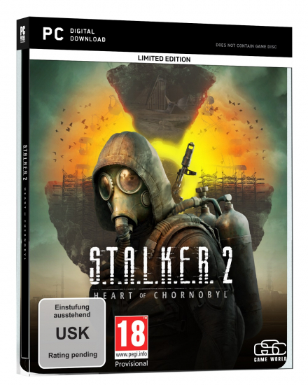 S.T.A.L.K.E.R. 2 Heart of Chornobyl Limited Steelbook Edition [uncut] (deutsch spielbar) (AT PEGI) (PC) [Code in a Box]