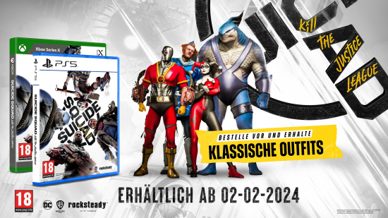 Suicide Squad Kill the Justice League Deluxe Edition [uncut] (deutsch spielbar) (AT PEGI) (XBOX Series X) inkl. Klassische Outfits DLC / 3 Tage Early-Access / Battle Pass / usw.