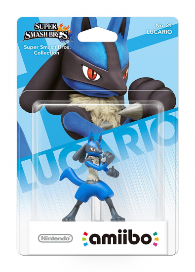 amiibo Super Smash Bros. Lucario Figur No. 21 (Wii U /3DS/New 3DS/Nintendo Switch)