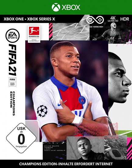 FIFA 21 Champions Edition (deutsch) (DE USK) (XBOX ONE / XBOX Series X)