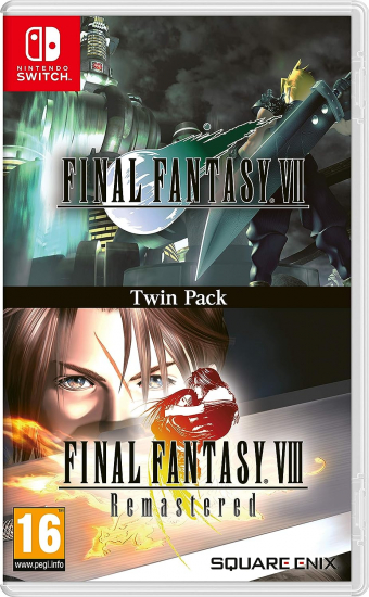 Final Fantasy VII & VIII Remastered Twin Pack (deutsch spielbar) (EU PEGI) (Nintendo Switch)