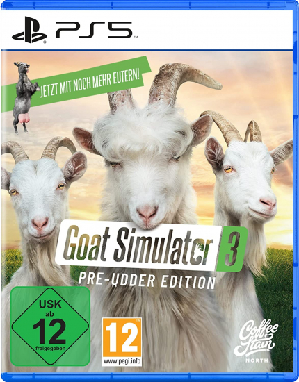 Goat Simulator 3 Pre-Udder Edition (deutsch) (AT PEGI) (PS5) inkl. Pre-Udder Gear DLC