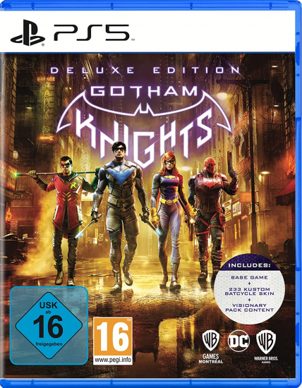 Gotham Knights Deluxe D1 Edition (deutsch) (AT PEGI) (PS5) inkl. Gotham Knight (Batcycle) DLC / Skin