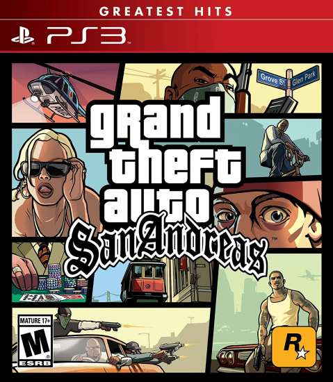 GTA San Andreas [uncut] (englisch spielbar) (US ESRB) (PS3)