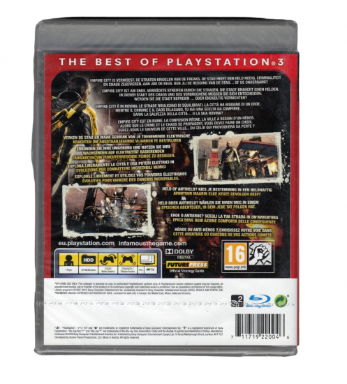 InFamous [Essentials] (deutsch spielbar) (AT PEGI) (PS3)