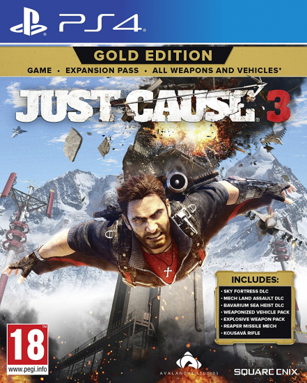 Just Cause 3 Gold Edition (deutsch spielbar) (EU PEGI) (PS4)