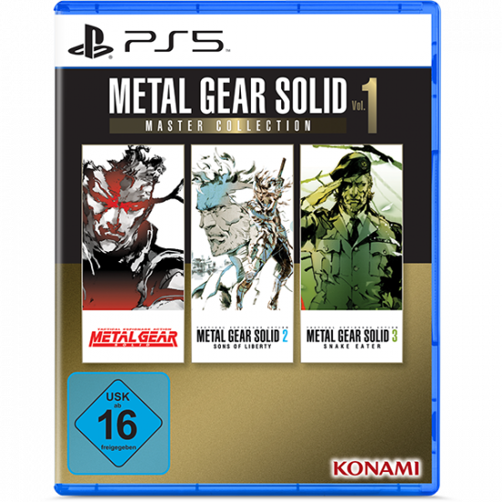 Metal Gear Solid Master Collection Vol. 1 (deutsch spielbar) (DE USK) (PS5)