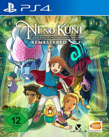 Ni no Kuni Der Fluch der Weißen Königin Remastered (deutsch spielbar) (DE USK) (PS4)