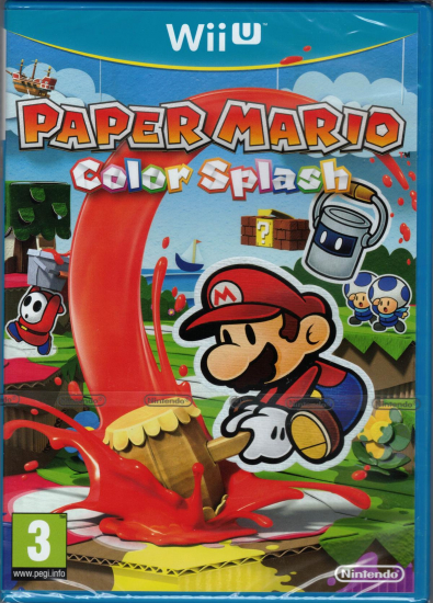 Paper Mario Color Splash (deutsch spielbar) (FR PEGI) (Wii U)