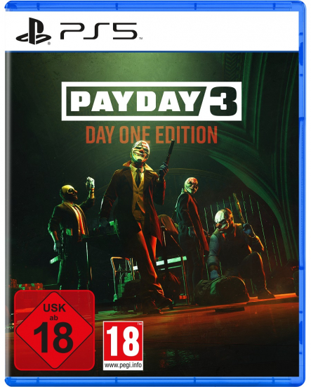PAYDAY 3 Day One Edition [uncut] (deutsch spielbar) (AT PEGI) (PS5) inkl. The Trifecta Lootbag DLC