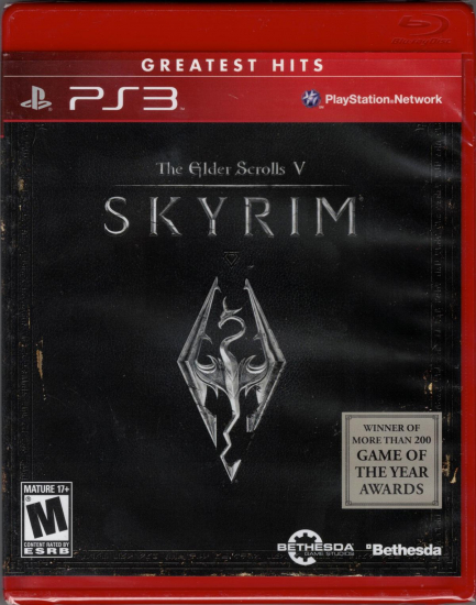 The Elder Scrolls V Skyrim (englisch) (US ESRB) (PS3)