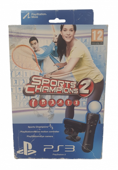 PlayStation Move Starter-Pack Sports Champions 2 (deutsch spielbar) (AT PEGI) (PS3) inkl. Move Motion Controller & Kamera