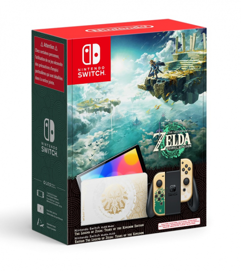 Nintendo Switch Konsole OLED Modell The Legend of Zelda: Tears of the Kingdom Edition (10009866)