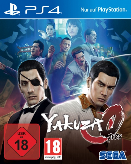 Yakuza Zero 0 [Playstation Hits] [uncut] (englisch spielbar) (EU PEGI) (PS4)