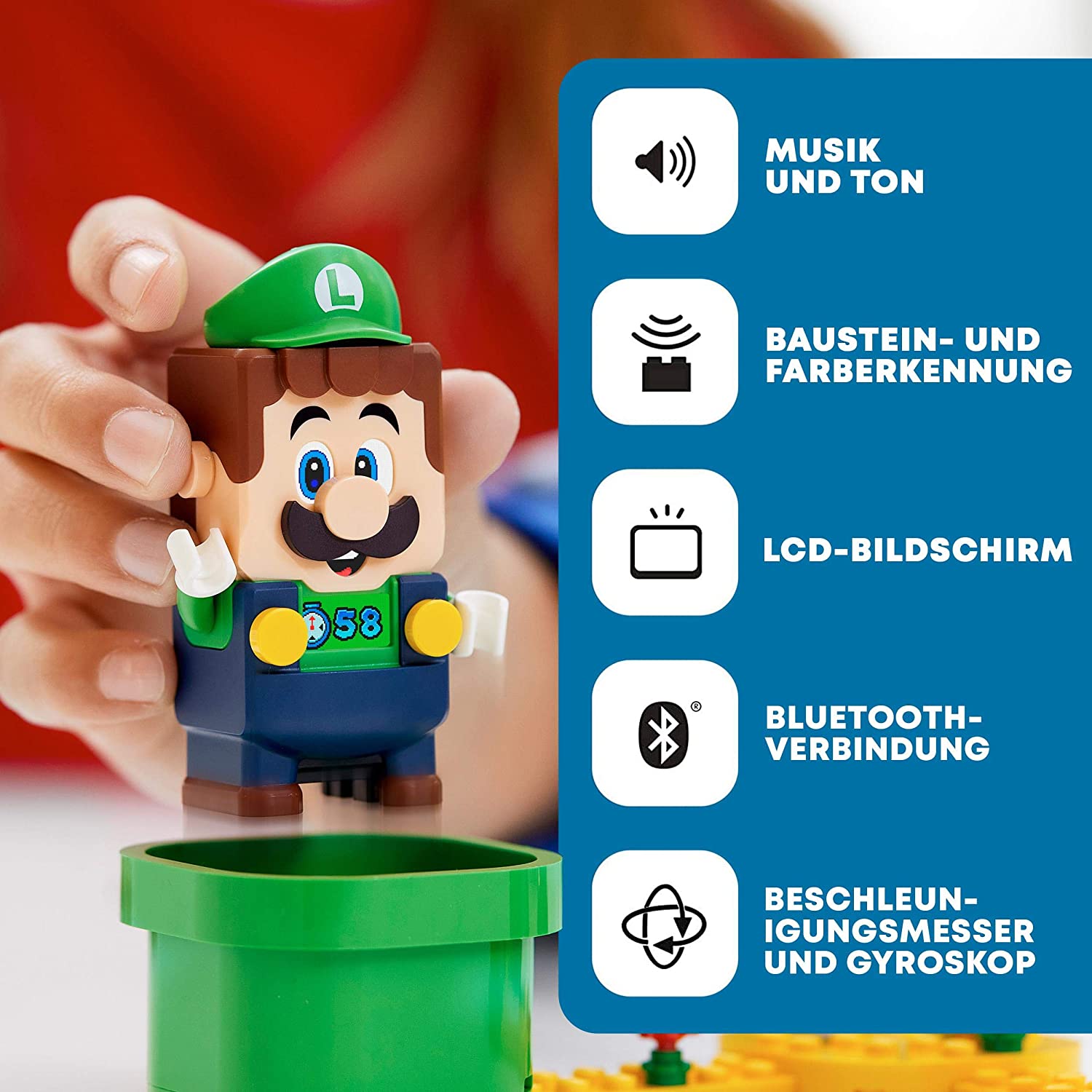 [neu] Mario mit Super 71387 Abenteuer LEGO Luigi Starterset