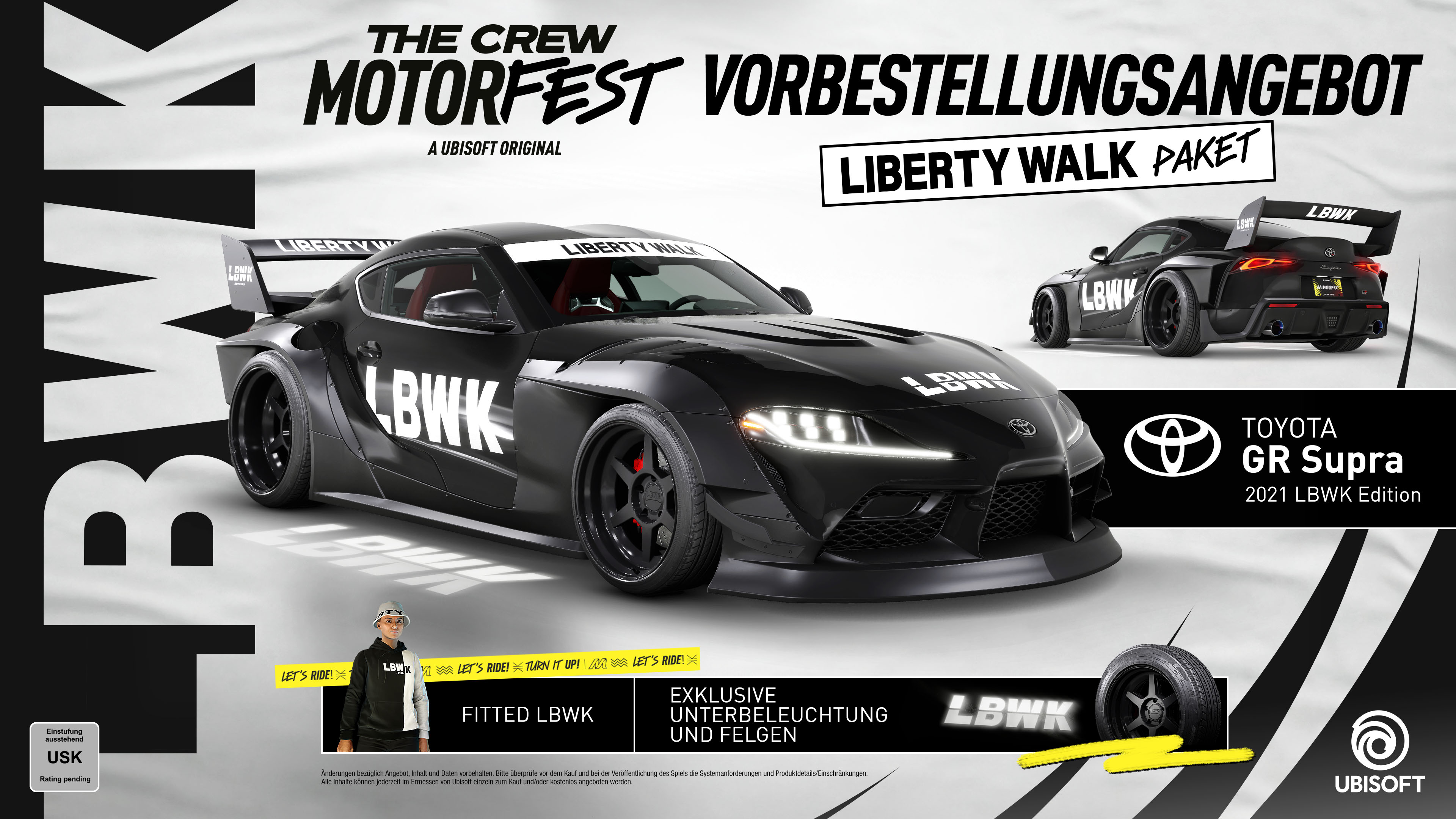 The Crew Motorfest (deutsch spielbar) (AT PEGI) (PS5) inkl. Liberty Walk  Paket