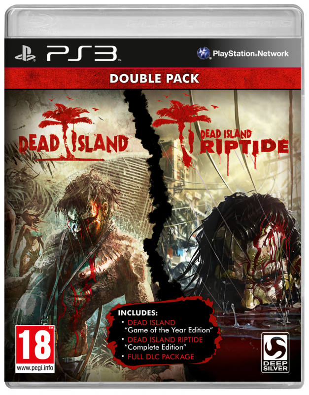 Dead Island Double Pack (Dead Island 1 & Dead Island Riptide) [uncut] (deutsch spielbar) (AT PEGI) (PS3) [gebraucht]