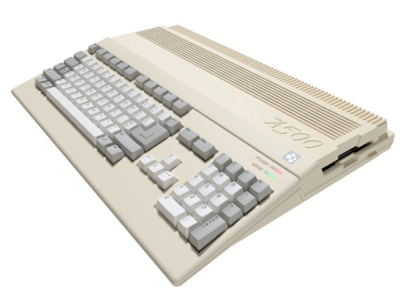 The A500 Mini inkl. 25 vorinstallierte Amiga-Spiele