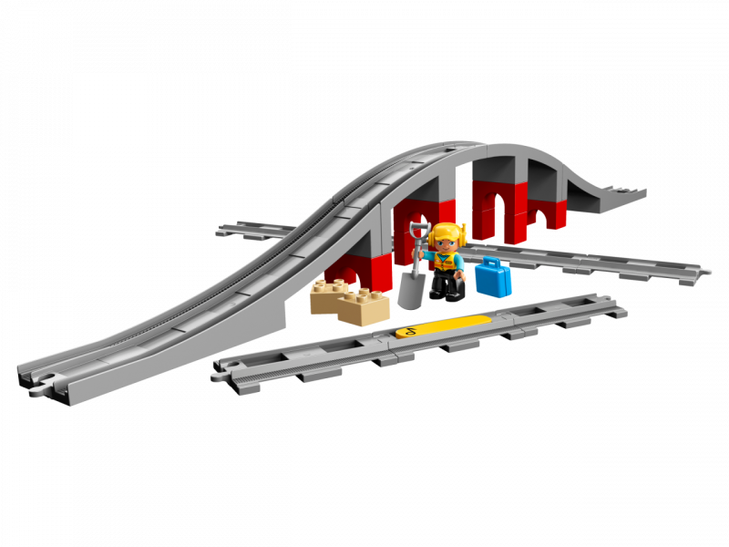 LEGO® Duplo 10872 Eisenbahnbrücke und Schienen [neu]