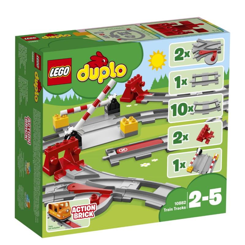 LEGO® Duplo 10882 Eisenbahn Schienen [neu]