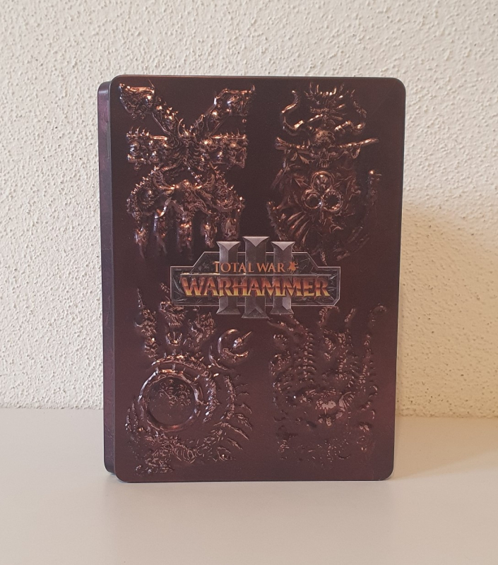 Total War Warhammer 3 Steelcase Stahlhülle G1 - ohne Spiel (PC)