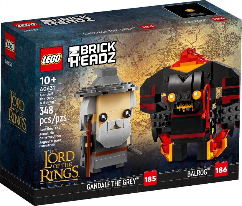 LEGO® BrickHeadz 40631 Gandalf der Graue und Balrog™ [neu]