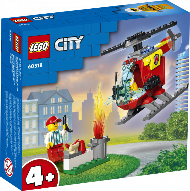 LEGO® City 60318 Feuerwehrhubschrauber [neu]