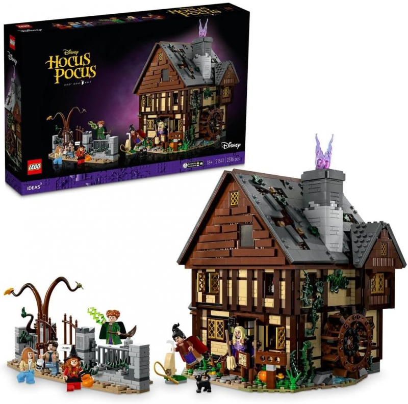 LEGO® Ideas 21341 Disney Hocus Pocus: Das Hexenhaus der Sanderson-Schwestern [neu]