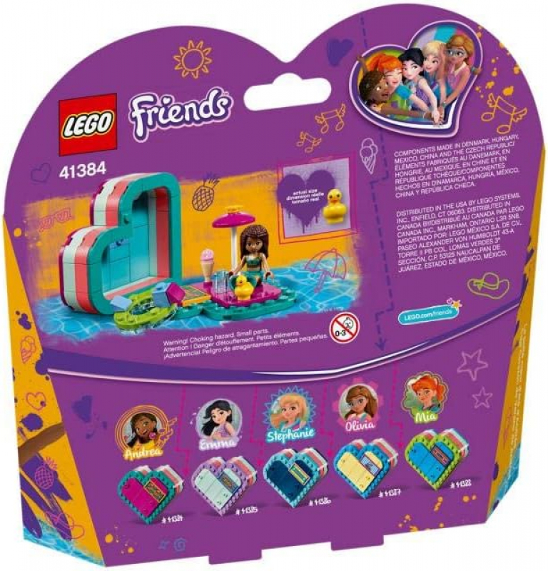 LEGO® Friends 41384 Andreas sommerliche Herzbox [neu]