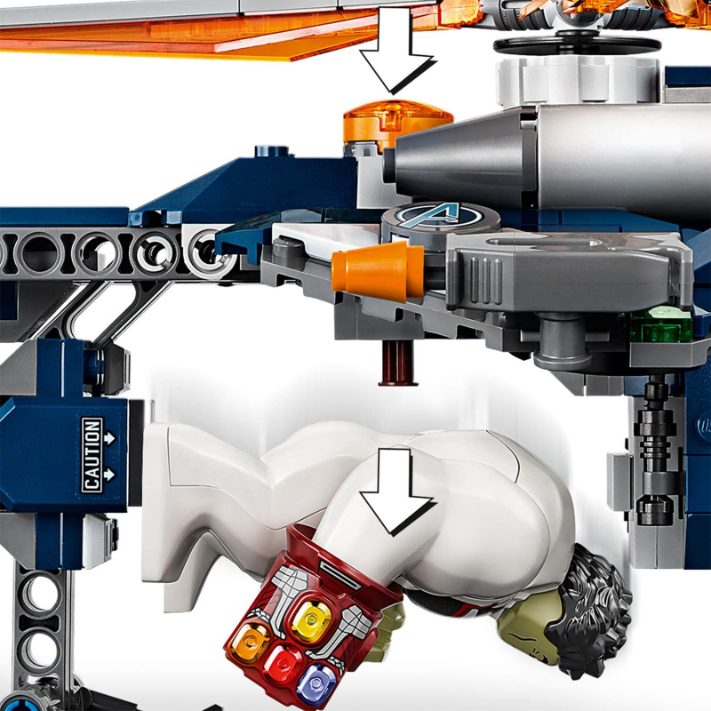 LEGO® Super Heroes 76144 Avengers Hulk Helikopter Rettung [neu]