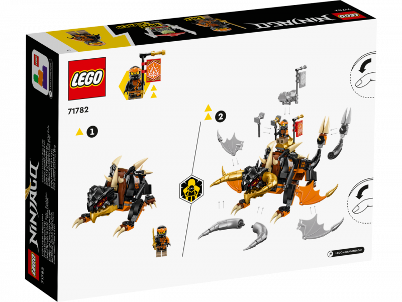 LEGO® Ninjago 71782 Coles Erddrache EVO [neu]