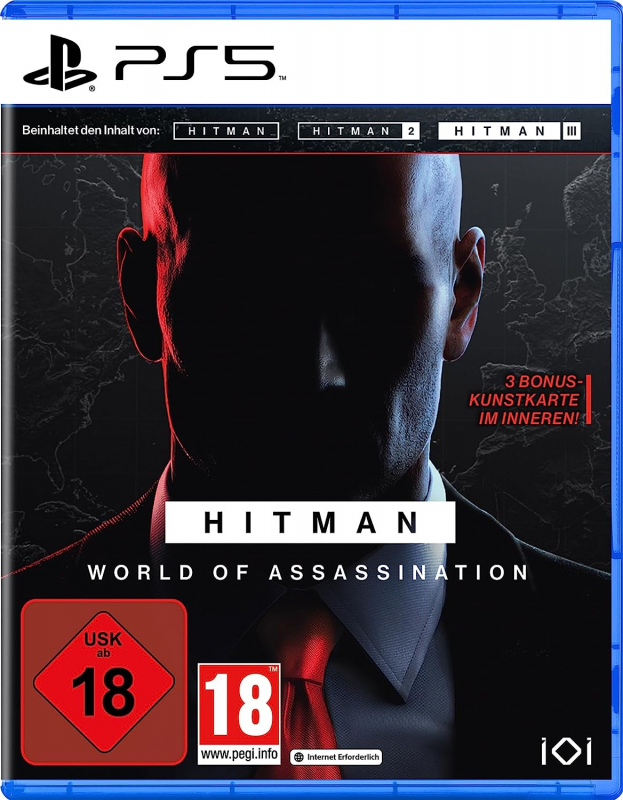 Hitman World of Assassination (Hitman 1, Hitman 2, Hitman 3) [uncut] (deutsch spielbar) (AT PEGI) (PS5)