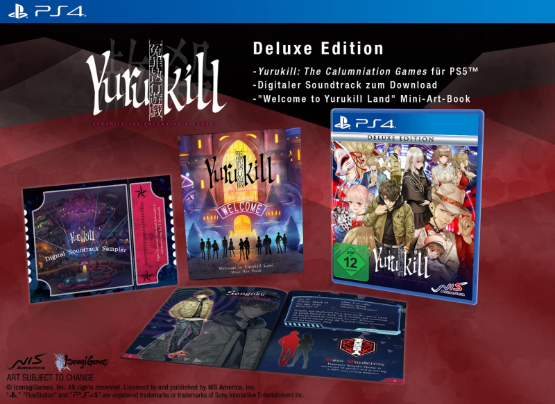 Yurukill The Calumniation Games Deluxe Edition (deutsch) (DE USK) (PS4)