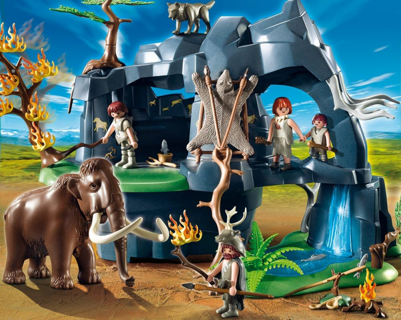 Playmobil® 5100 Große Steinzeithöhle mit Mammut [neu]