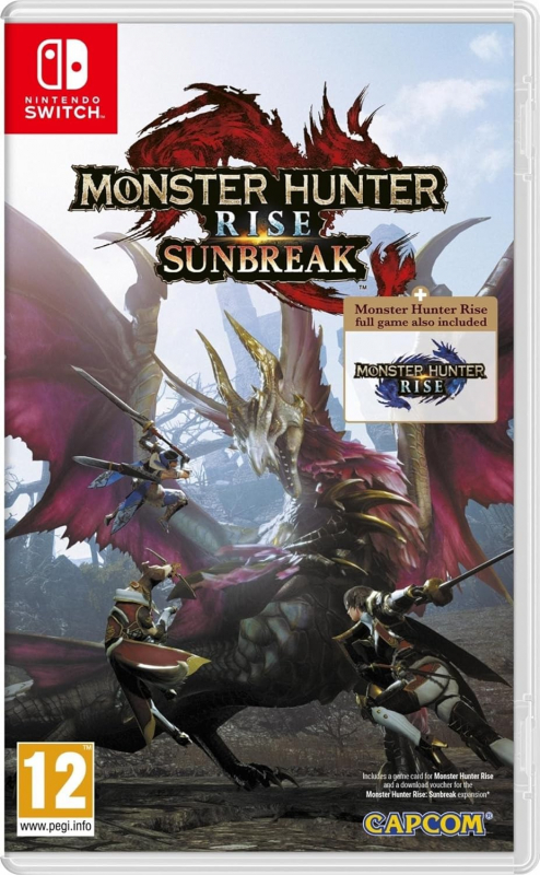 Monster Hunter Rise + Sunbreak Set (deutsch spielbar) (EU PEGI) (Nintendo Switch)