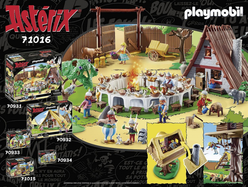 Playmobil® Asterix 71016 Troubadix mit Baumhaus