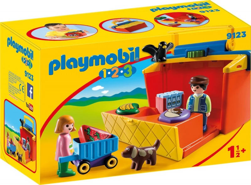 PLAYMOBIL 9123 - Mein Marktstand zum Mitnehmen [neu]