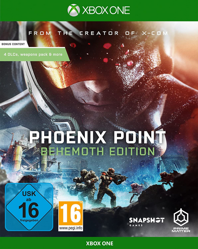 Phoenix Point Behemoth Edition (deutsch) (AT PEGI) (XBOX ONE) inkl. 4 DLC / XSX Upgrade