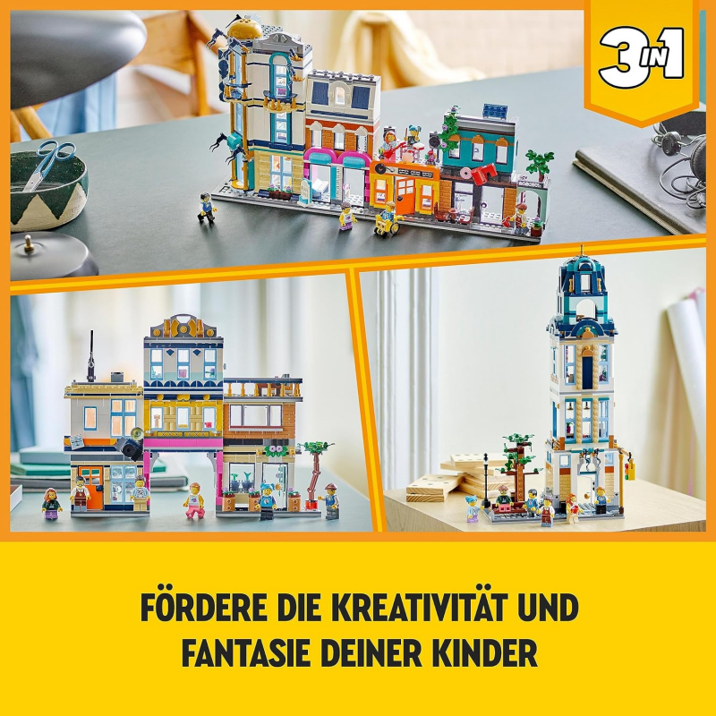 LEGO® Creator 31141 Hauptstraße [neu - Siegel geöffnet / Verpackung leicht beschädigt]