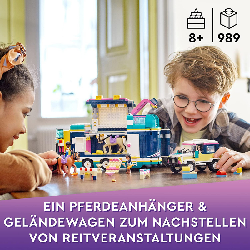 LEGO® Friends 41722 Pferdeanhänger [neu]