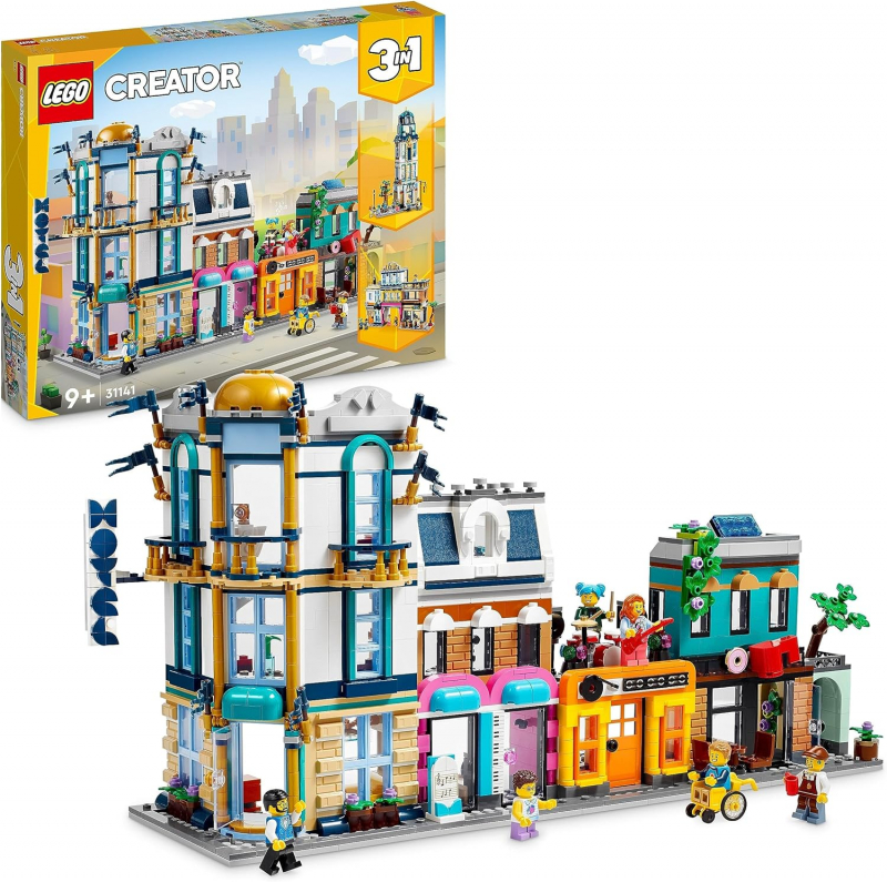 LEGO® Creator 31141 Hauptstraße [neu - Siegel geöffnet / Verpackung leicht beschädigt]