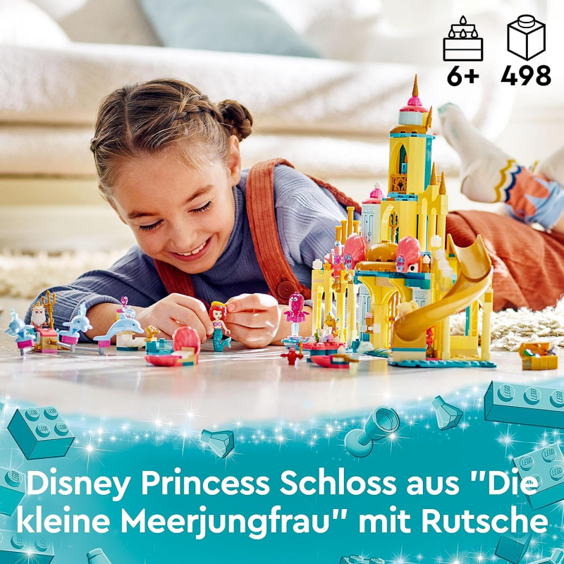 LEGO® Disney 43207 Arielles Unterwasserschloss [neu]