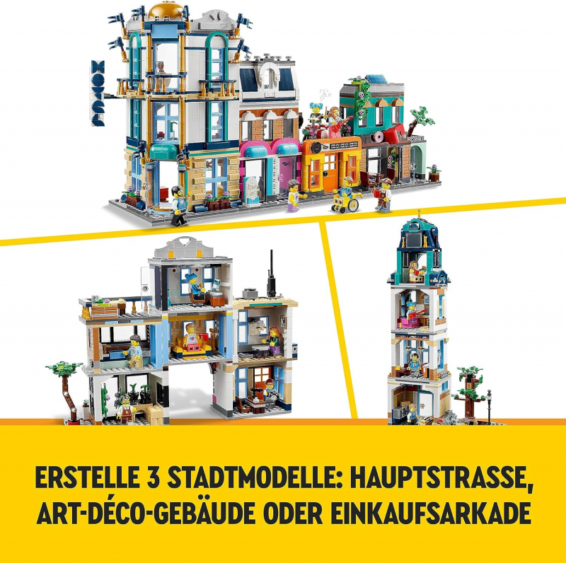 LEGO® Creator 31141 Hauptstraße [neu - Siegel geöffnet / Verpackung leicht beschädigt]