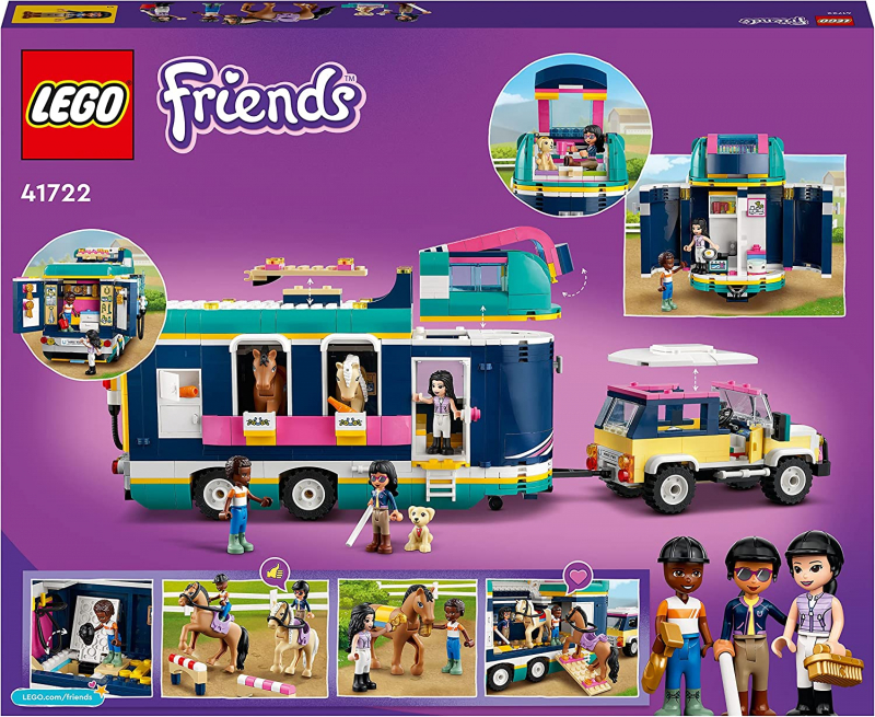 LEGO® Friends 41722 Pferdeanhänger [neu]