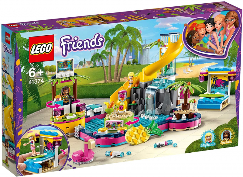 LEGO Friends 41374 Andreas Pool-Party [neu]