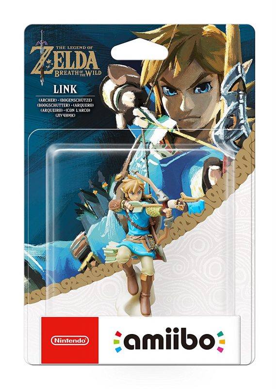 amiibo The Legend of Zelda Collection Breath of the Wild Link Bogenschütze (Nintendo Wii U/Switch/3DS/New 3DS)