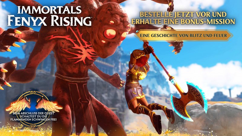 Immortals Fenyx Rising (deutsch) (AT PEGI) (PS5) inkl. Bonus-Mission